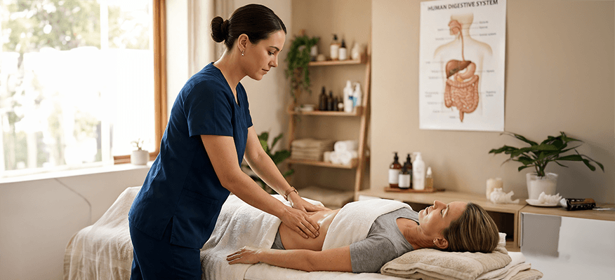 Massage for constipation